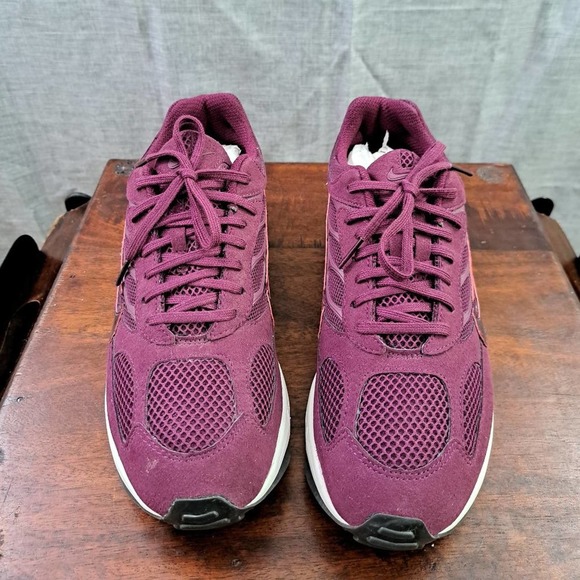 Nike Men's Zoom Air Ghost Racer AT5410-600 Bordeaux Running Training Gym - Picture 2 of 9